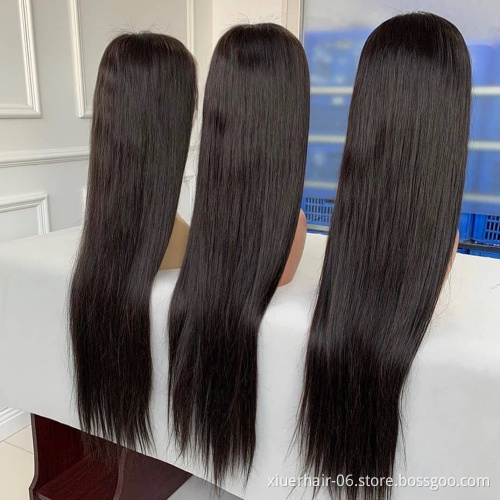 Wholesale Virgin Remy Hair Wigs 360 Frontal Wig Brazilian Hair 613 Blonde 30 40 Inch 5x5 lace Closure Human Hair Wigs